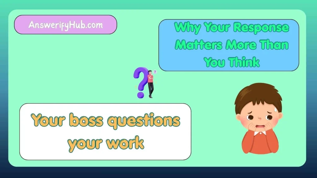 Why Your Response Matters More Than You Think